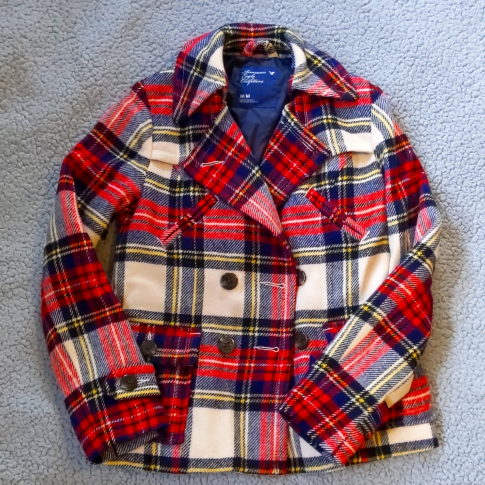 American Eagle Wool Pea Coat